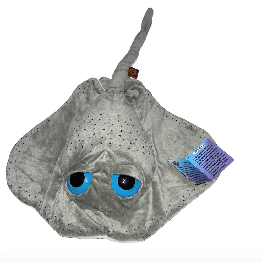 NWT Adventure Planet Plush Southern Stingray Stuffed Animal plushie 13"